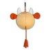 Антистрессовая игрушка-подвеска "Теленок" оранжевый