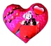 Антистрессовая подушка сердце"Валентинка" мини малый мишка в коробке