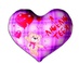 Антистрессовое сердце "Валентинка" большой мишка с шариком
