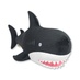 Антистрессовая игрушка "Акула" черная, красный рот