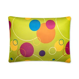 Антистрессовая подушка Принт прямоугольная круги