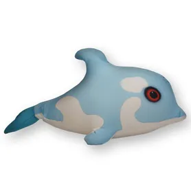 Антистрессовая игрушка "Касатка" голубая