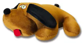 Антистресс игрушка "Джой велюр" средний средний коричневый