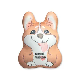 Игрушка антистресс "Корги Милашки" пирожок