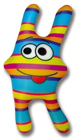 Антистрессовая игрушка заяц "Туда-Сюда" Язык на голуборанж.