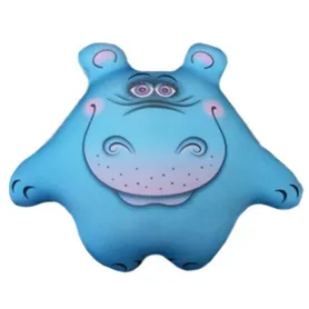 Антистрессовая игрушка бегемот Боня мал. малый Голубой