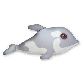 Антистрессовая игрушка "Касатка" (мал.) малый серая