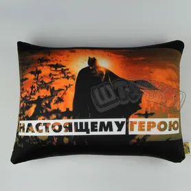 Антистрессовая подушка "ГЕРОИ" бэтмен