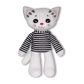 Антистрессовая игрушка "Котик Тёма" Белый