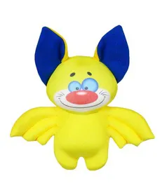 Антистрессовая игрушка "Летучая мышь Шиша" Желтый