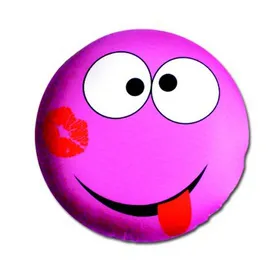 Антистрессовая подушка "Смайл-мордочки" розовый