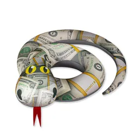 Игрушка антистресс Змея Кира, большая