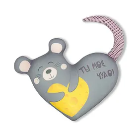 Антистрессовая игрушка "Мышь Валентинка" Чудо.