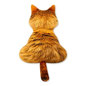 Мягкая игрушка Обиженный кот рыжий