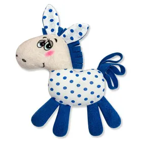 Игрушка детская 0+ Ослик  синий