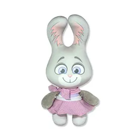 Игрушка антистресс Зайка Леди сиреневый