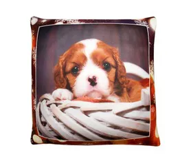Антистрессовая подушка "Милые щенки" мал. малый СпаниэльСнежинки