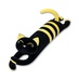 Антистрессовая игрушка "Черный Кот" желтый