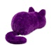 Мягкая игрушка Котя мех фиолетовый