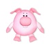 Антистрессовая игрушка "Свинка Мила" РозовыйПолосатый