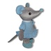 Антистрессовая игрушка "Мышка Аришка" Серый