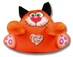 Антистрессовая игрушка "Аква крошки" большой Кот рыжий