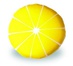 Антистрессовая подушка "Смайл-фрукты" лимон