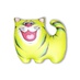 Антистрессовая игрушка-подушка "Котик Полосатик" большой Зеленый