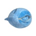 Игрушка-подушка с пледом Сова, бледно-синий