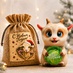 Игрушка Козочка в мешке