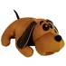Антистрессовая игрушка собака "Джой" большая большой Коричневый