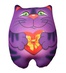 Антистресовая подушка "Кот с подарком" фиолетовый