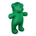Антистрессовая игрушка Медведь принт темно-зеленый