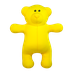 Антистрессовая игрушка Медведь принт желтый