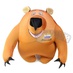 Антистрессовая игрушка-подушка "Медведь патриот" большой