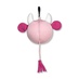 Антистрессовая игрушка-подвеска "Теленок" розовый