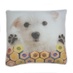 Антистрессовая подушка "Собаки" большой белая собака с карандашами