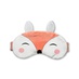 Подушка для шеи турист с маской для сна "Спящая лиса" оранжевый