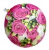 Антистрессовый табл "Цветы" розовые розы с зелёными бутонами