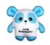 Антистрессовая игрушка "Зверики Обнимашки" микро Голубой панда