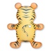 Игрушка антистресс "Тигр Карапуз" оранжевый
