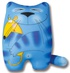 Антистрессовая игрушка-подушка "Кошки Мышки" синяя