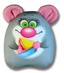 Антистрессовая игрушка "Водоплавчики" малый Мышь