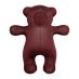 Антистрессовая игрушка Медведь принт коричневый