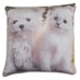 Антистрессовая подушка "Собаки" большой белые щенок и котенок