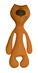 Антистрессовая игрушка на сумку 4 вида оранжевый