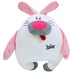 Игрушка подушка-плюшка "Звери" мини малый заяц