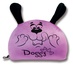 Антистрессовая подушка для шеи трансформер "Собака" Фиолетовы