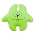 Антистрессовая игрушка-подушка "Зайчик Хрумс" бол большой Зеленый