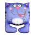 Антистрессовая игрушка-подушка "Кот" мал. малый Фиолетовый